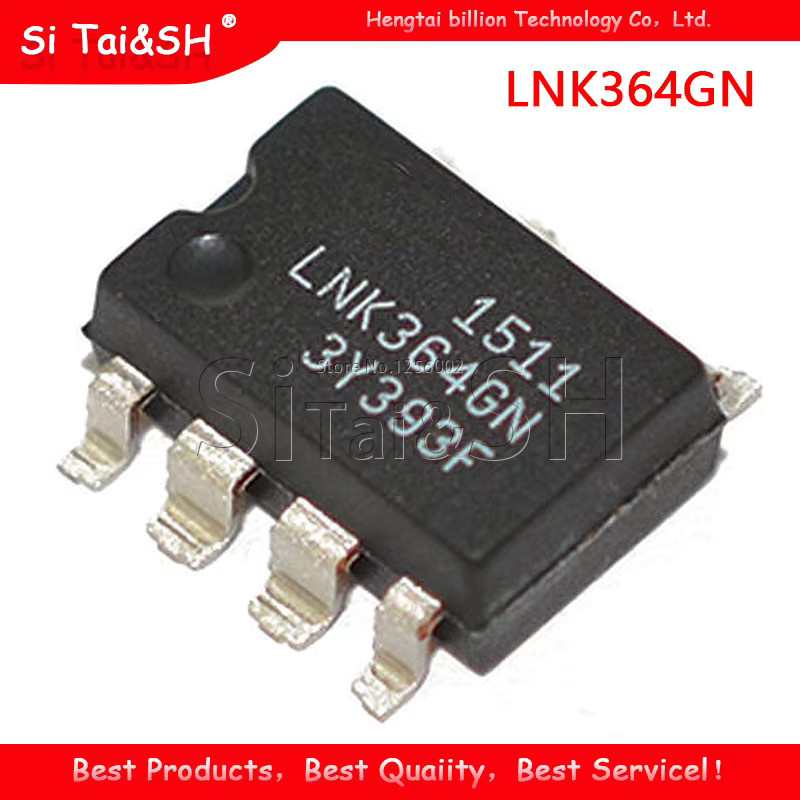 10 Stück Si Tai&SH LNK-Serie SMD-Halbleiter SOP-7 in Schwarz - Bild 2