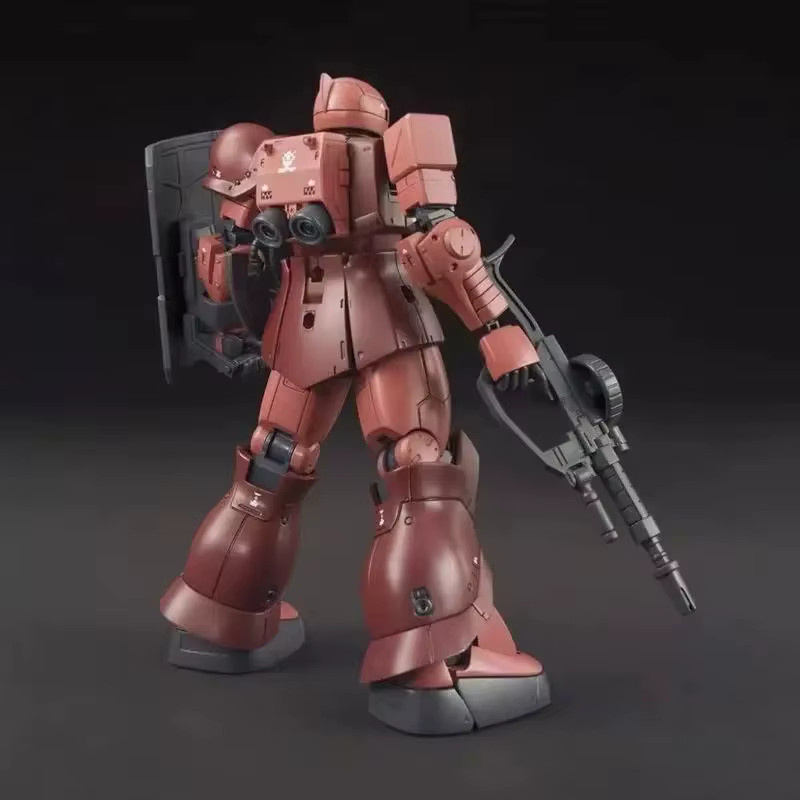 TAKARA TOMY Gundam Char's Custom Old Type Red Zaku I, Model Kit, 1:144 - Bild 2