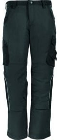 FHB BRUNO Arbeitshose Twill in Anthrazit-Schwarz mit Kniepolstertaschen Gr. 48 - Bild 1