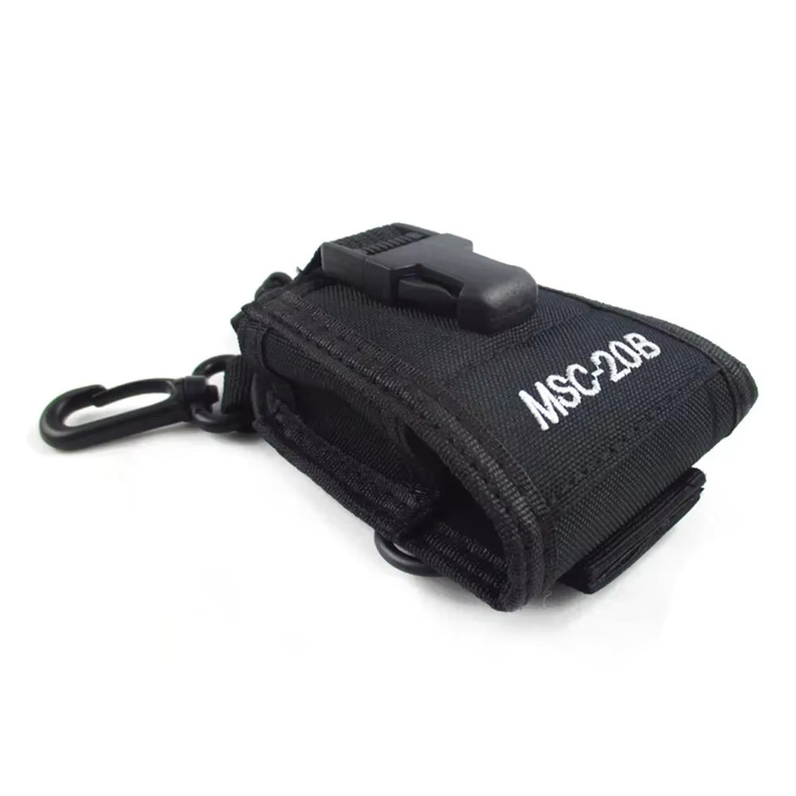 Baofeng Nylon Funkgerät-Tragehülle in Schwarz für Walkie Talkies UV-5R UV-82 UV-888S UV-9R Zubehör für Jagd und Camping - Bild 2