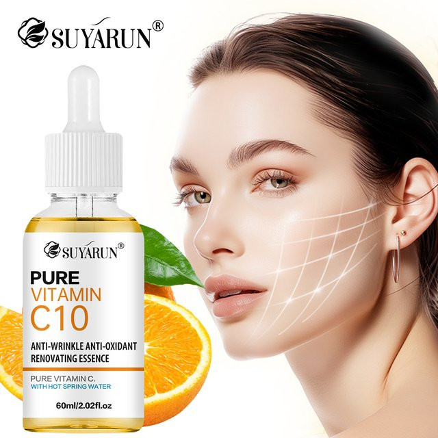 SUYARUN Vitamin-C-Serum mit Hyaluronsäure, Gesicht, Unisex - Bild 1
