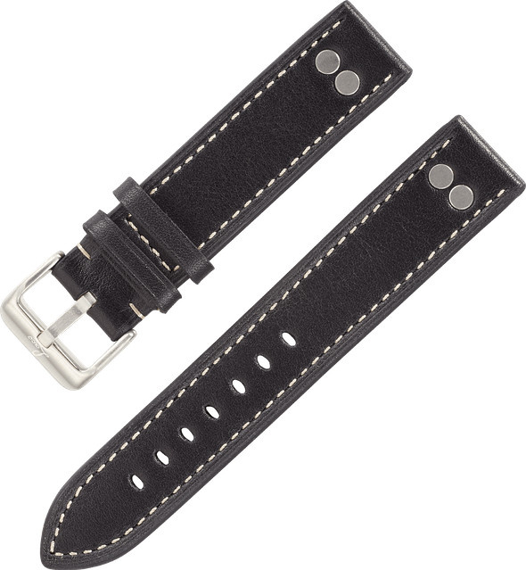 Laco Uhrenarmband Leder, XL, 20 mm - Bild 1