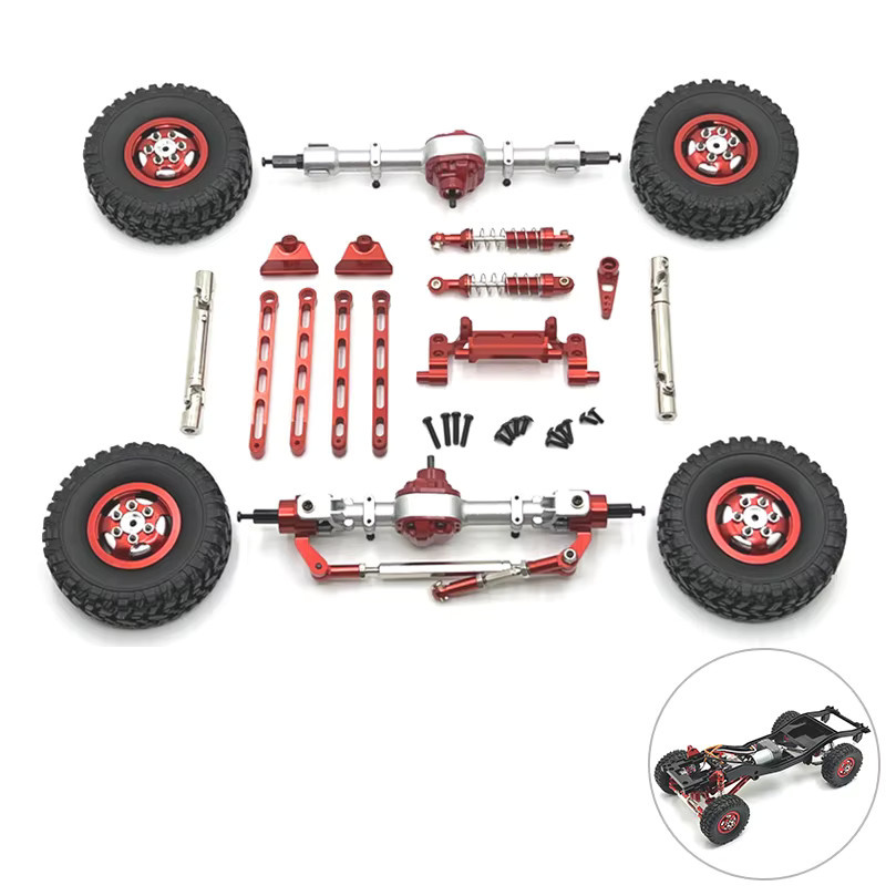GANGBIBAO MN82 Original Upgrade Metallchassis, Zubehör, 1:12 - Bild 1