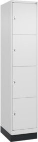 C+P Schließfachschrank Classic PLUS mit Sockel und 1 Abteil in Verkehrsweiß, B/T/H: 195 x 40 x 50 cm - Bild 1