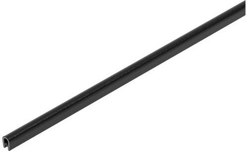 OBO Bettermann Montagezubehör Schwarz, Länge: 1000 cm, Breite: 6,5 cm, Höhe: 0,1 cm - Bild 1