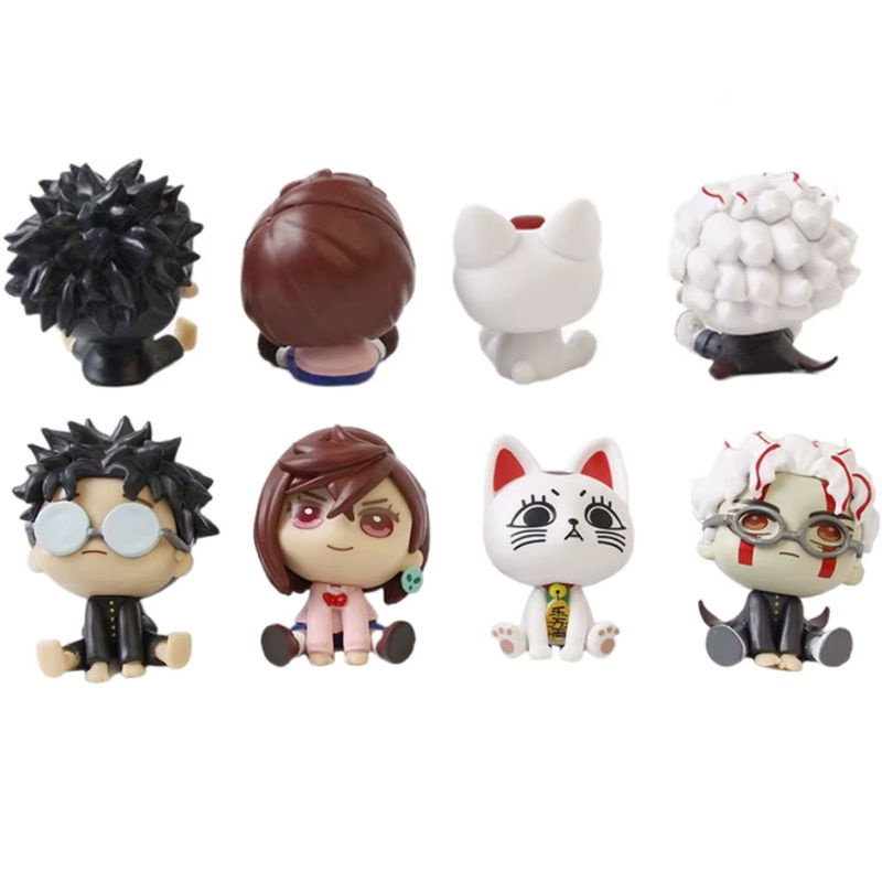 4-teiliges DanDadan Anime Actionfiguren-Set von Bandai, mehrfarbige PVC-Figuren von Momo Ayase und Okarun zur Dekoration - Bild 3