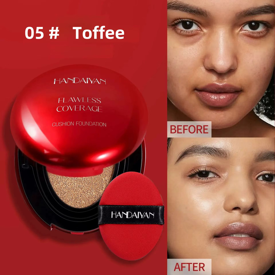 Handaiyan Long Wear Air Cushion Foundation, Toffee, Damen, natürliches Finish - Bild 4