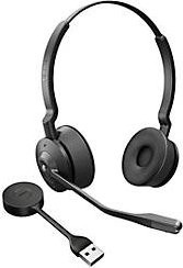 Jabra Engage 55 Stereo DECT Headset mit USB-A-Adapter in Schwarz - Bild 1