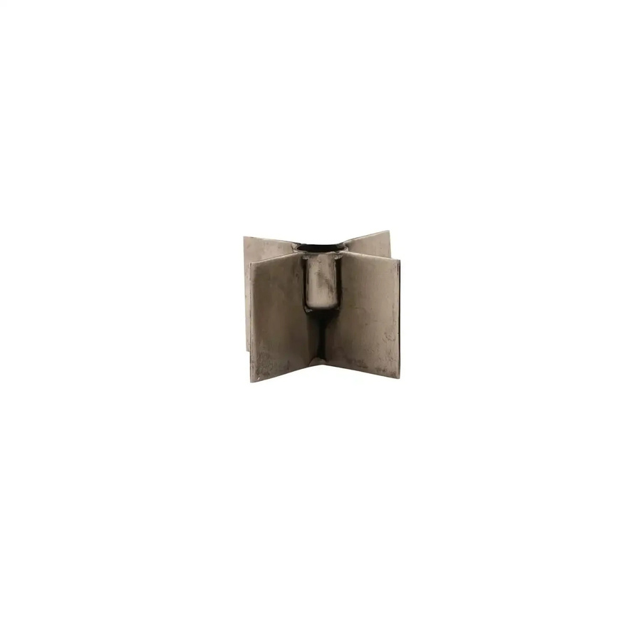 House Doctor Kerzenständer Wing aus Eisen im industriellen Design Höhe: 6 cm - Bild 1