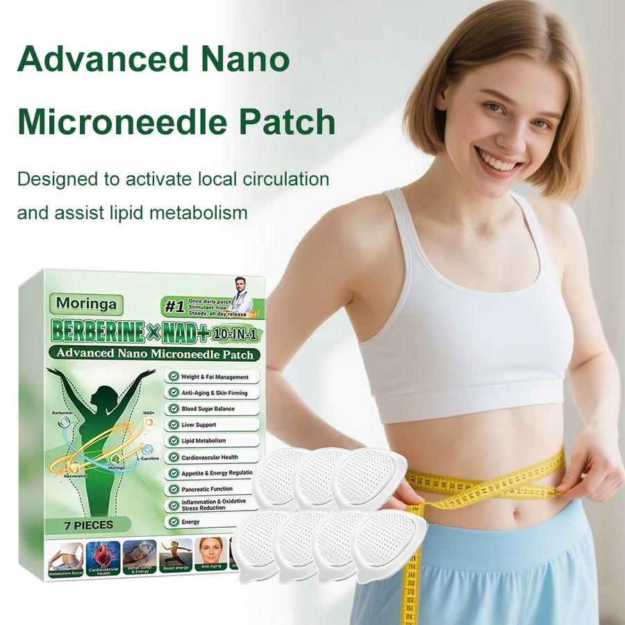 eelhoe Moringa 10-in-1 Nano-Mikronadel-Patch, Gesicht, Unisex - Bild 2