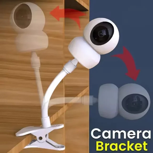 Xiaomi Indoor Kamera Montage Halterung für Schlauch und Vorhangstangen in Weiß - Bild 1