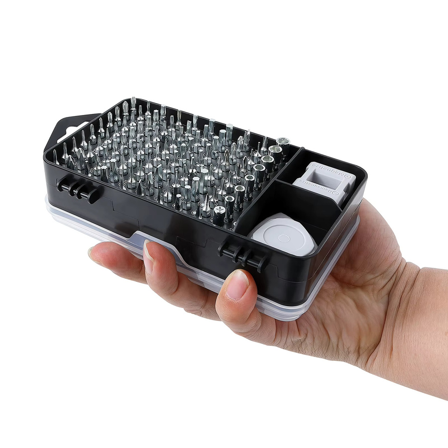 Aleekit 115-in-1 Magnetischer Schraubendreher-Satz Präzises Multi-Handwerkzeug Set mit Torx und Sechskant für professionelle Reparaturen - Bild 3