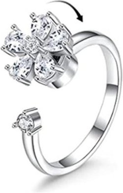YIRAN Jewelry Finger-Spinner-Ringe Sonnenblume Anti-Stress-Ring - Bild 1