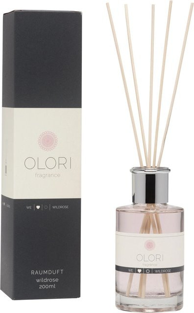 Olori Reed Diffuser Raumduft Wildrose blumig 200 ml - Bild 1
