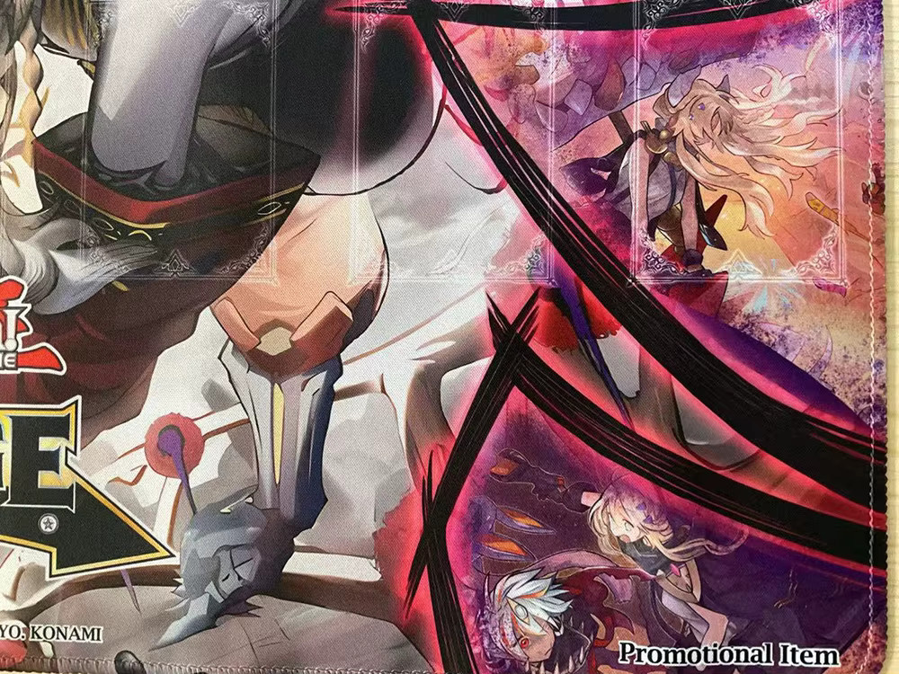 YuGiOh Fusion Dispatch Spielmatte Blazing Cartesia, The Virtuous TCG CCG Mousepad Multicolor - Bild 3
