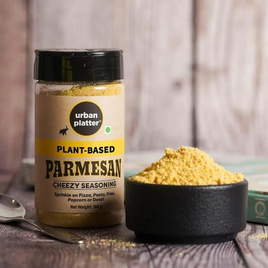 Urban Platter Parmesan Käse Streudose pflanzenbasiert 100 g - Bild 2