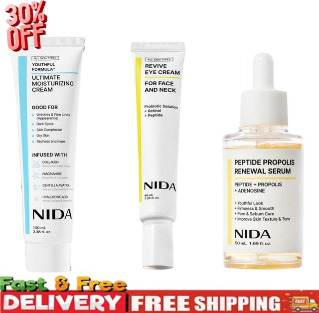 NIDA Ultimate Creme, Augen- und Gesichtspflege, Propolis, Retinol, 40 ml - Bild 1