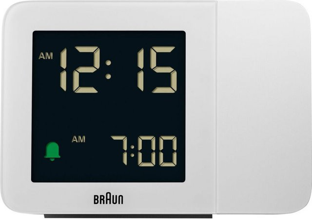 Braun BC15W-DCF digitaler Projektionswecker in Weiß - Bild 1