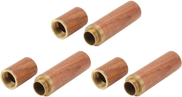 GoolRC Nadel-Taschenbox aus Sandelholz, 3 Stück, braun - Bild 1