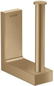Hansgrohe Axor Uni Rectangular Reservepapierhalter zur Wandmontage in Brushed Bronze - Bild 1