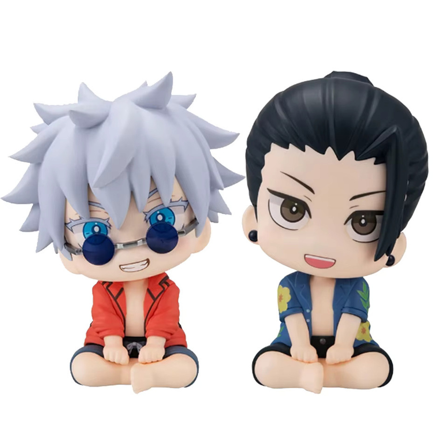 Bandai JJK Geto Suguru und Satoru Gojo Actionfigur, Sitzende Pose, Set - Bild 4
