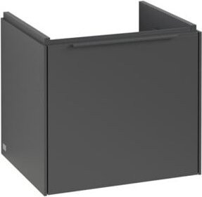 V&B Waschtischunterschrank Subway 3.0 in Graphitgrau, B/T/H: 47,3 x 42,9 x 40,8 cm - Bild 1