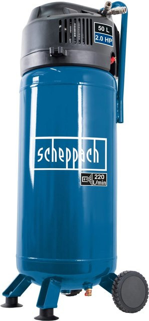 Scheppach Kompressor HC51V Ölfrei in Blau mit 50 l Kesselinhalt - Bild 1