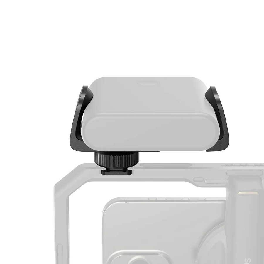 SmallRig Halterung für tragbare Powerbanks mit Cold-Shoe-Anschluss, Schwarz, für 55 mm bis 85 mm Durchmesser - Bild 1