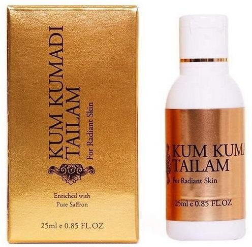 Vasu Kumkumadi Tailam Gesichtspflegeöl mit Safran, 25 ml - Bild 1