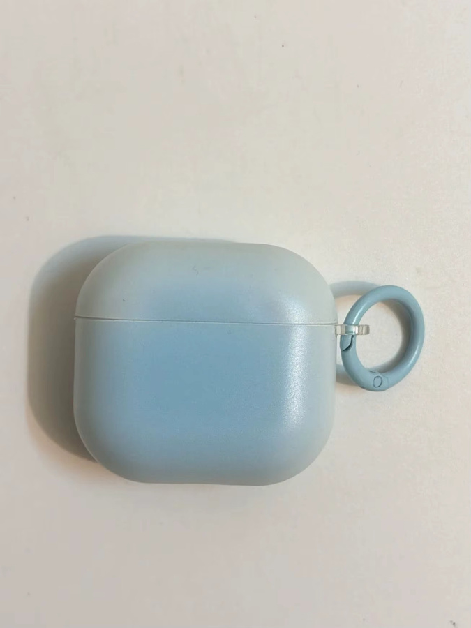 Matt-Schutzhülle mit Macarons-Fünf-Farben-Muster und Ring für Apple AirPods 1 2 3 4 Pro Pro2 Pro3 in Multicolour und Rot - Bild 4