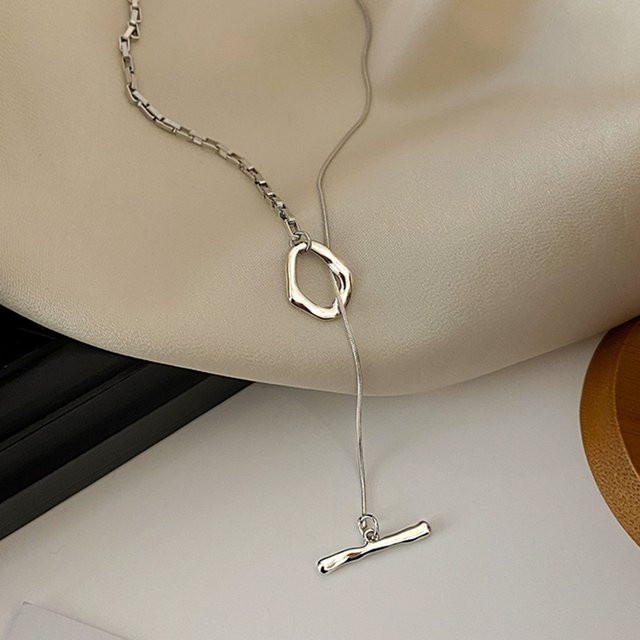 Zakol Halskette, Silber Farbe, Metall, Unisex - Bild 1