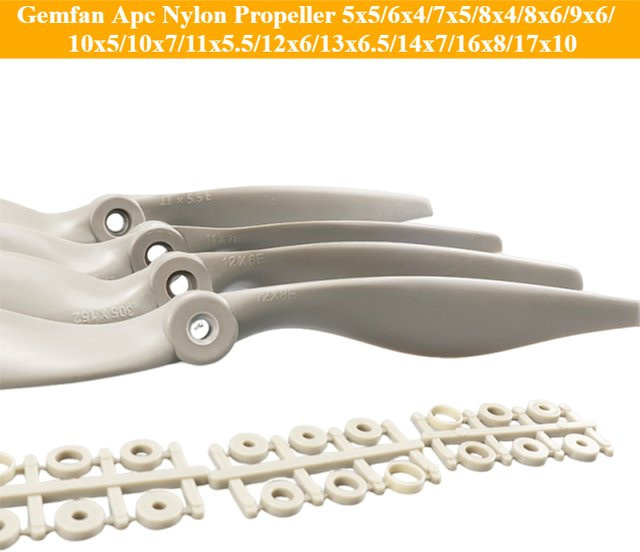 Gemfan Apc Nylon Propeller, Zubehör, Kunststoff, Grau - Bild 1