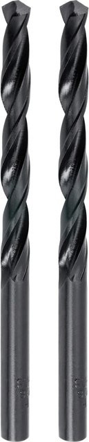 LUX-TOOLS Metallbohrer Twist Drill aus Stahl, 2 Stück, Durchmesser: 3,2 mm - Bild 1
