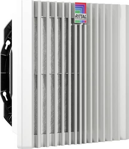 Rittal Blue e+ Filterlüfter SK 3240.800, Farbe: Weiß, B/H/T: 25,5 x 25,5 x 12,9 cm - Bild 1