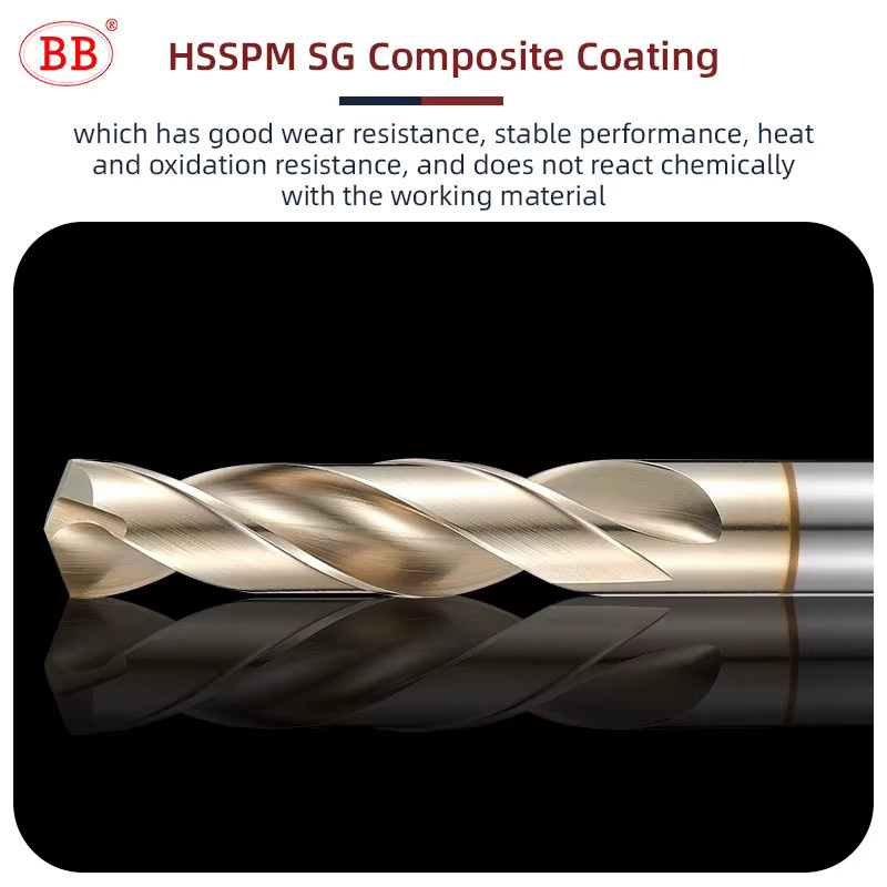 BB CNC HSS-PM Kobalt Bohrer aus Pulvermetallurgie für Edelstahl und Superlegierungen - Bild 3