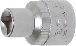 BGS Dreikant-Einsatz 7461 M6 10 mm aus Chrom-Vanadium in Silber für 1/2 Zoll Antrieb - Bild 1