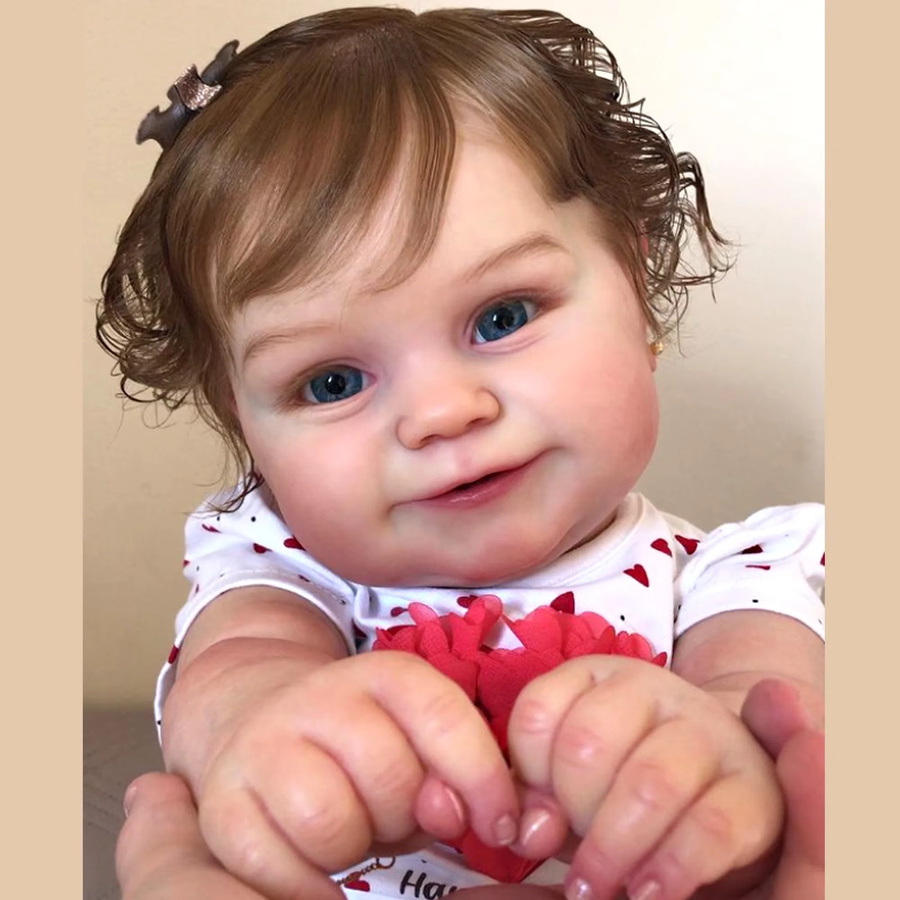 OtardDolls Maddie Reborn-Puppe, 18-Zoll-Ganzkörper-Silikon-Babypuppe, bunt - Bild 2