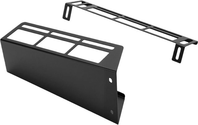 Artleeh Montageplatte für Packout Werkzeugkisten aus Metall in Grau und Schwarz - Bild 1