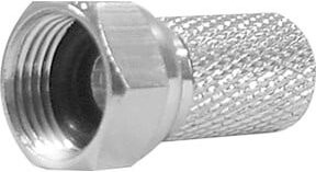 Televes F-Stecker FST 70 in Silber - Bild 1