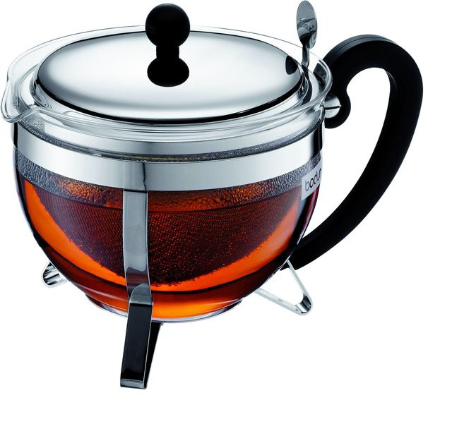 Bodum Chambord Teebereiter in Transparent und Silber - Bild 1
