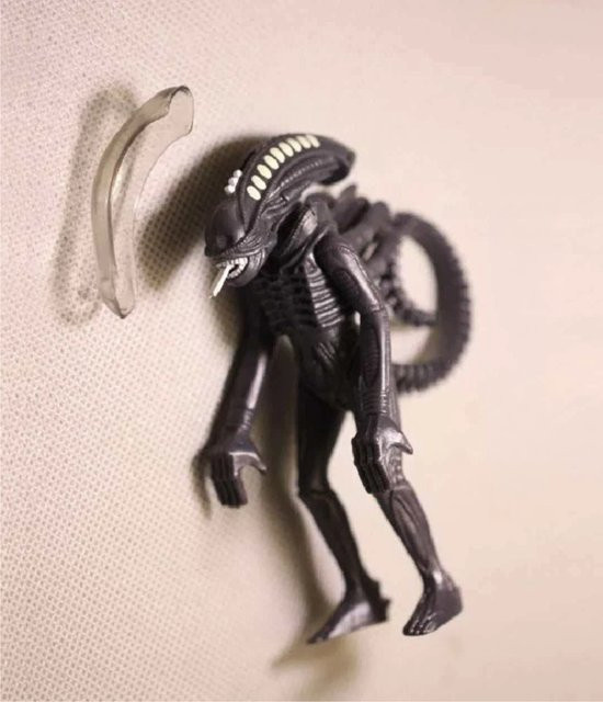 HEROCROSS Alien-Figur, Einzelfigur, Weltraum, schwarz, adults - Bild 1
