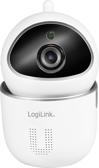 LogiLink SH0117 IP-Sicherheitskamera Glühbirne in Weiß mit WLAN und Full HD Auflösung 1920 x 1080 Pixel für Decke, Wand oder Schreibtisch - Bild 1