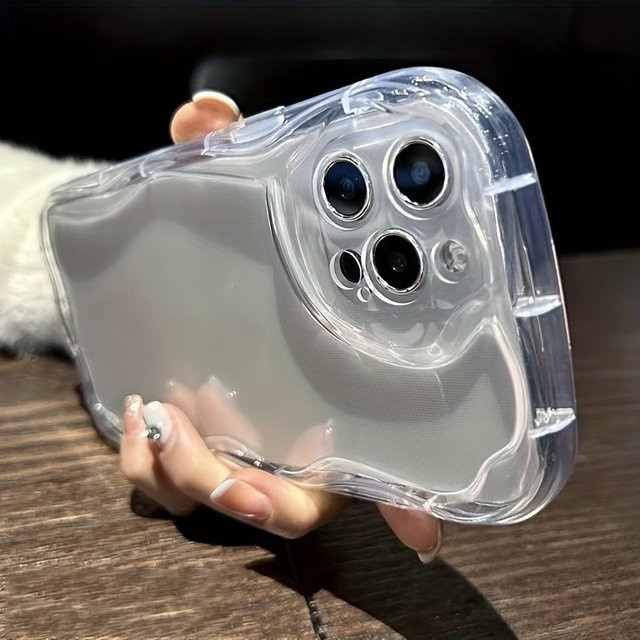Stoßfeste transparente Silikon-Handyhülle für iPhone 11 bis iPhone 17 Pro Max - Bild 1