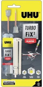 UHU Turbo Fix² Zwei-Komponentenkleber für Plastik, transparent, 10 g - Bild 2