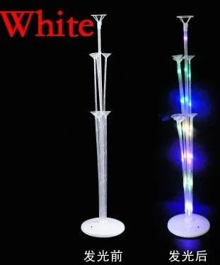 VibeLife LED Licht Ballon Ständer Halter in Weiß für Party, Hochzeit und Geburtstag, Höhe: 21,59 cm - Bild 1