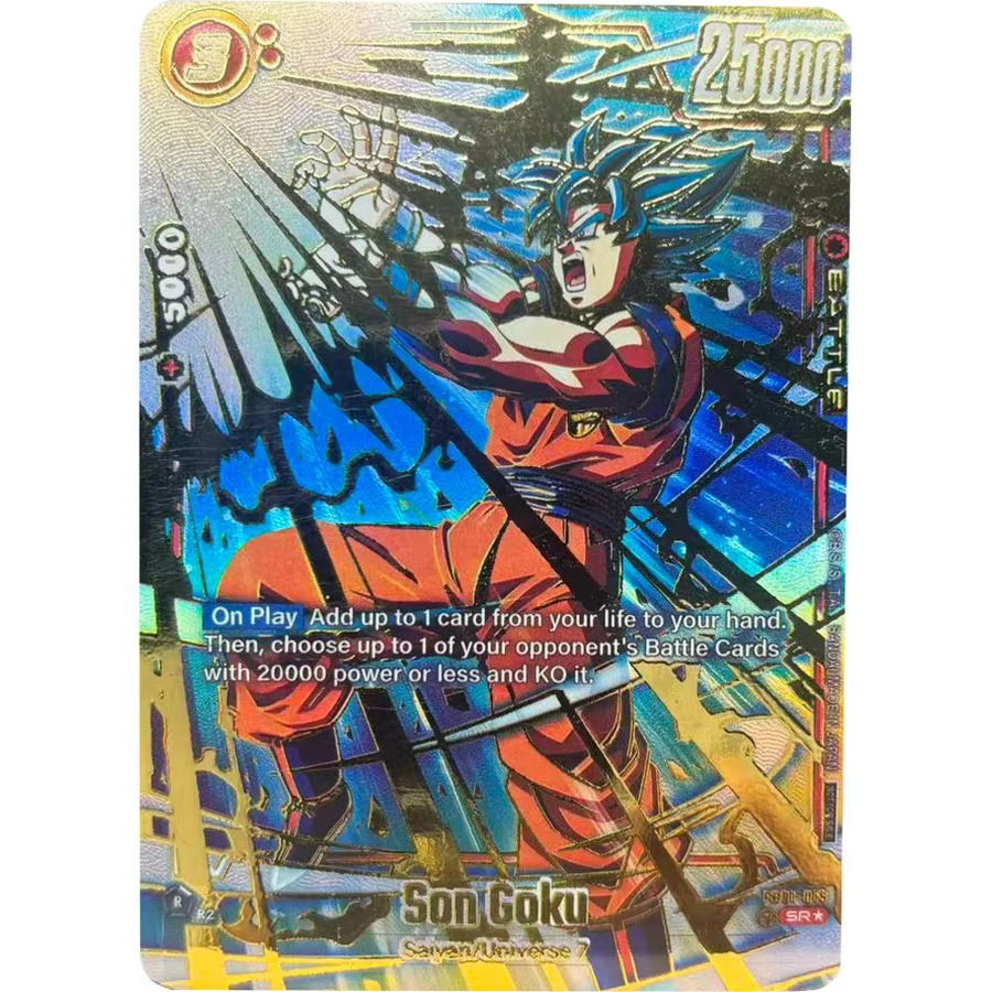 Bandai Dragon Ball DIY Heißpräge-Sammelkarten, Anime-Karten, Bunt - Bild 2