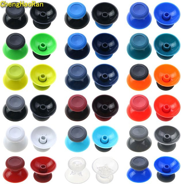 ChengHaoRan 2-teiliges Analog-Joystick-Thumbstick-Cap Set für Xbox One, Series S und Series X in Grau und Blau - Bild 1
