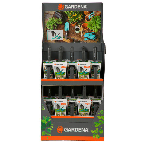 GARDENA Gartenpflege-Set aus Kunststoff in Anthrazit, Türkis und Grau - Bild 2