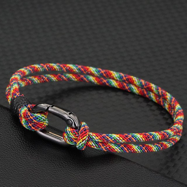 diffone Armband, geflochtenes Seil, 3mm, Unisex - Bild 1