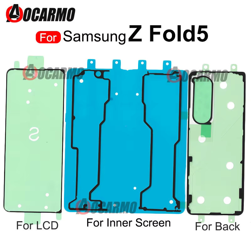 Samsung Galaxy Z Fold 5 F946 SM-9460 Rückseite Abdeckung mit selbstklebendem LCD-Innenbildschirm-Aufkleber - Bild 2